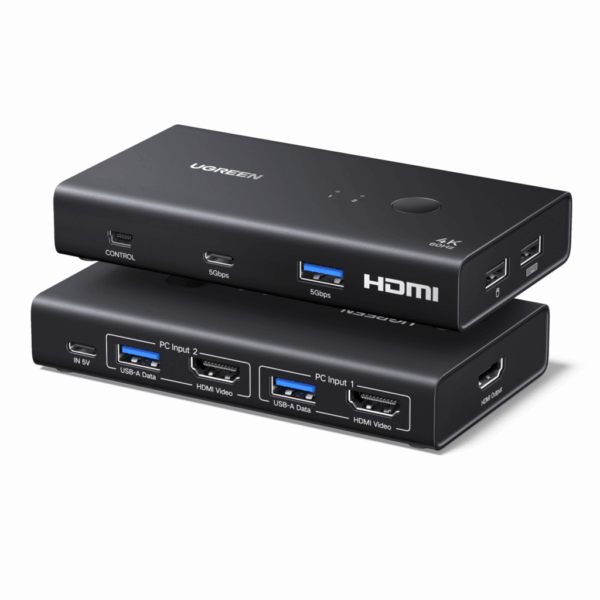 UGreen HDMI 2.0 KVM Switch 2-In-1 Out