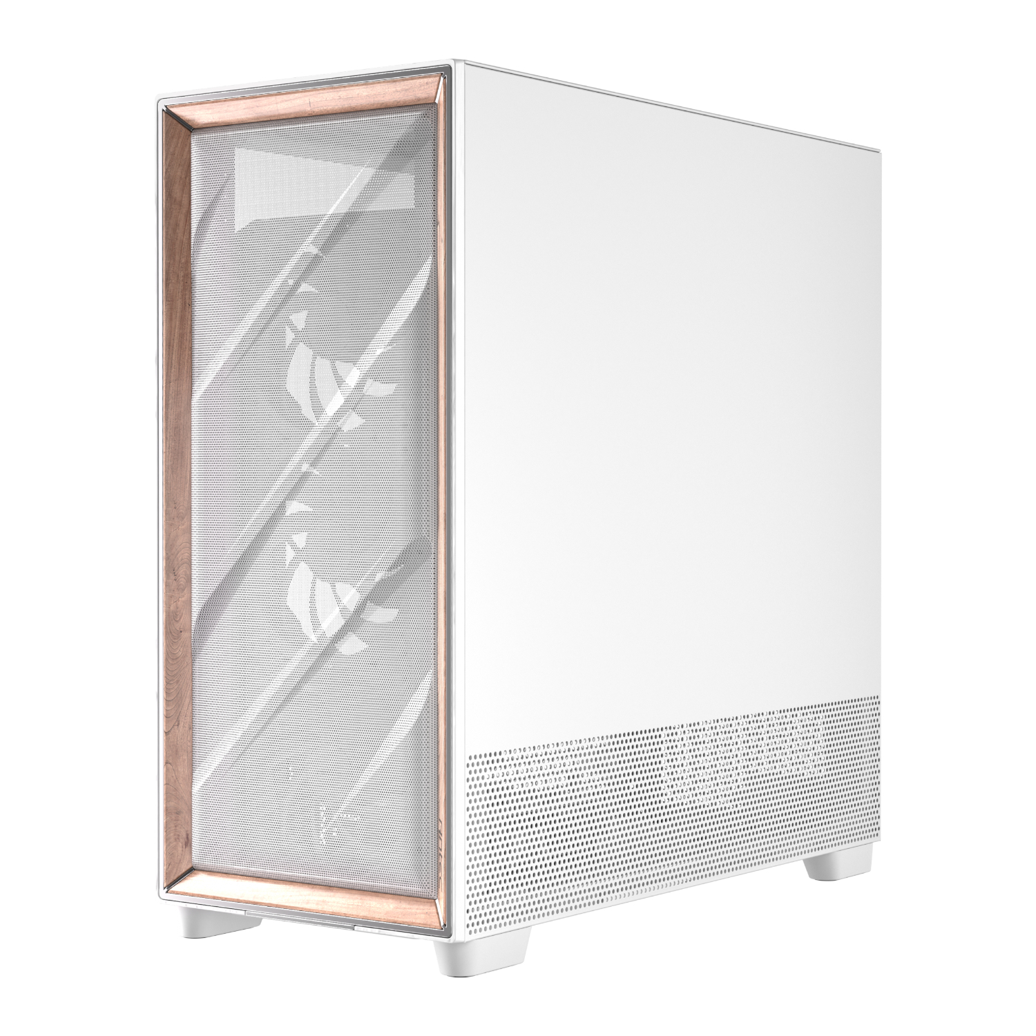 Antec FLUX PRO E-ATX Full Tower Gaming Chassis White - Image 3