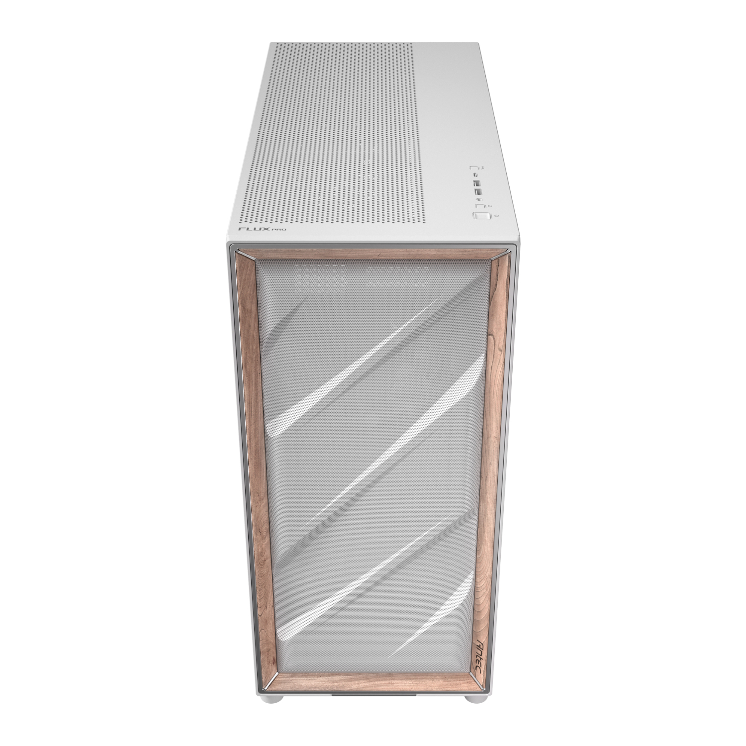 Antec FLUX PRO E-ATX Full Tower Gaming Chassis White - Image 4