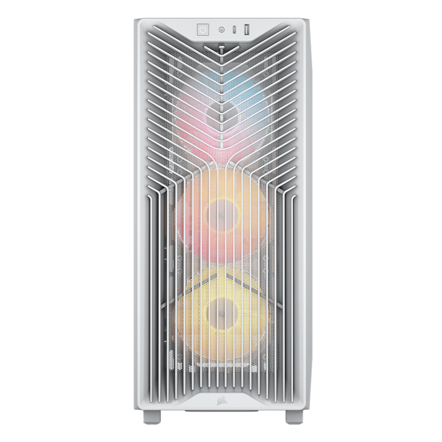 Corsair 3200D RS ARGB Mid-Tower PC Case White - Image 2