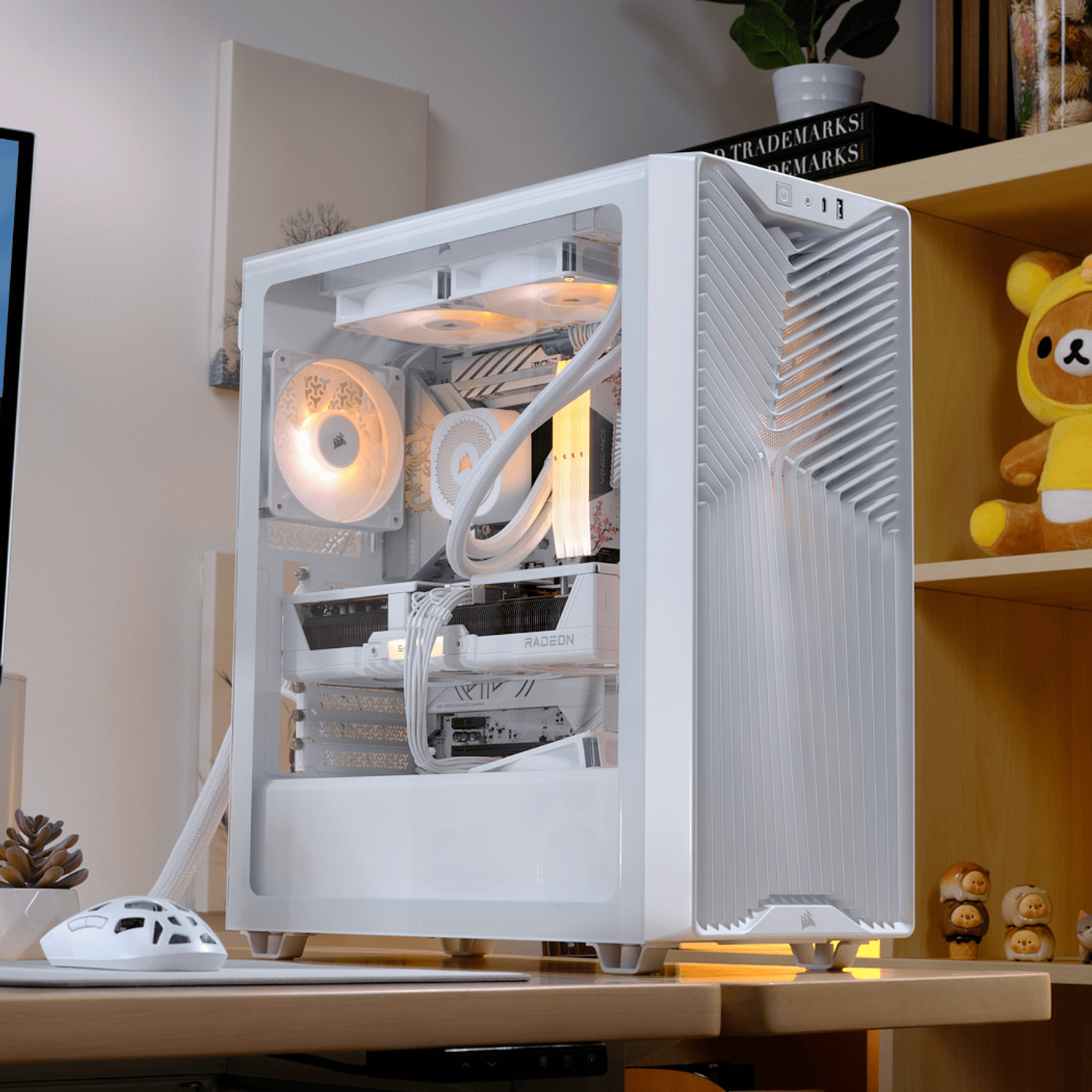 Corsair 3200D RS ARGB Mid-Tower PC Case White - Image 6