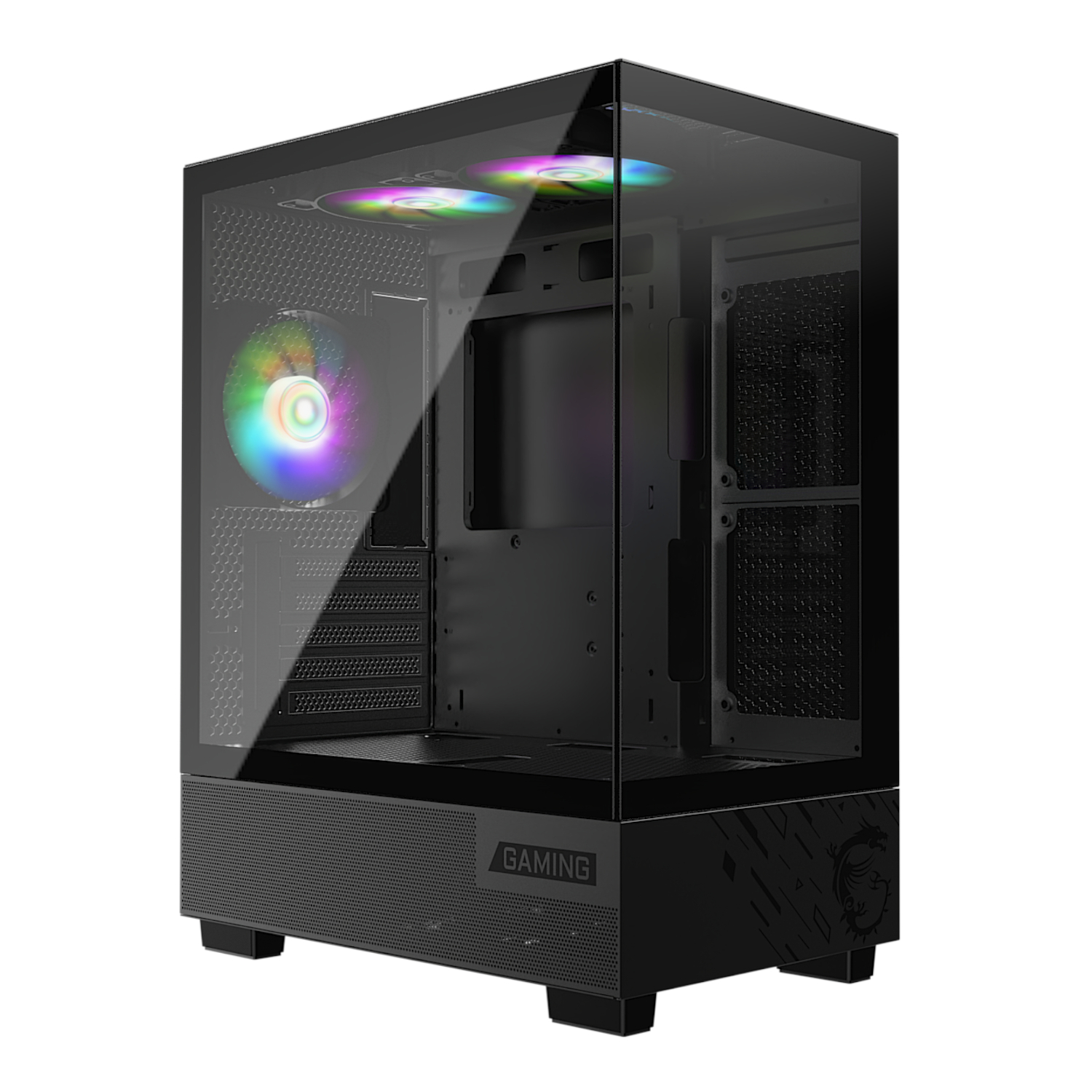 MSI PAG PANO M110A Micro-ATX Gaming Chassis Black
