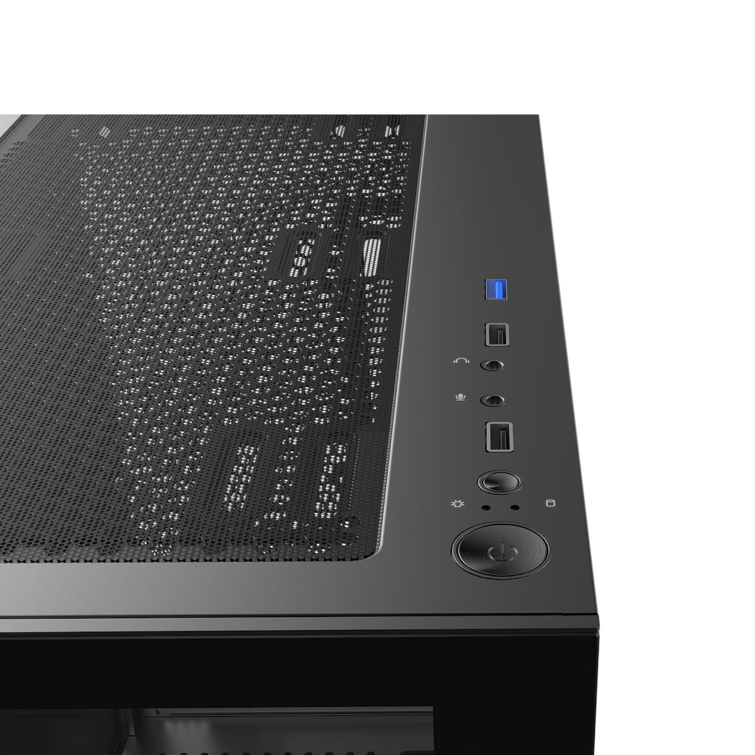 MSI PAG PANO M110A Micro-ATX Gaming Chassis Black - Image 4