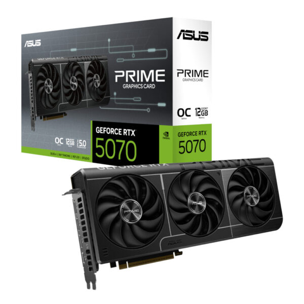 ASUS PRIME GeForce RTX 5070 12GB GDDR7 OC 12GB Graphics Card