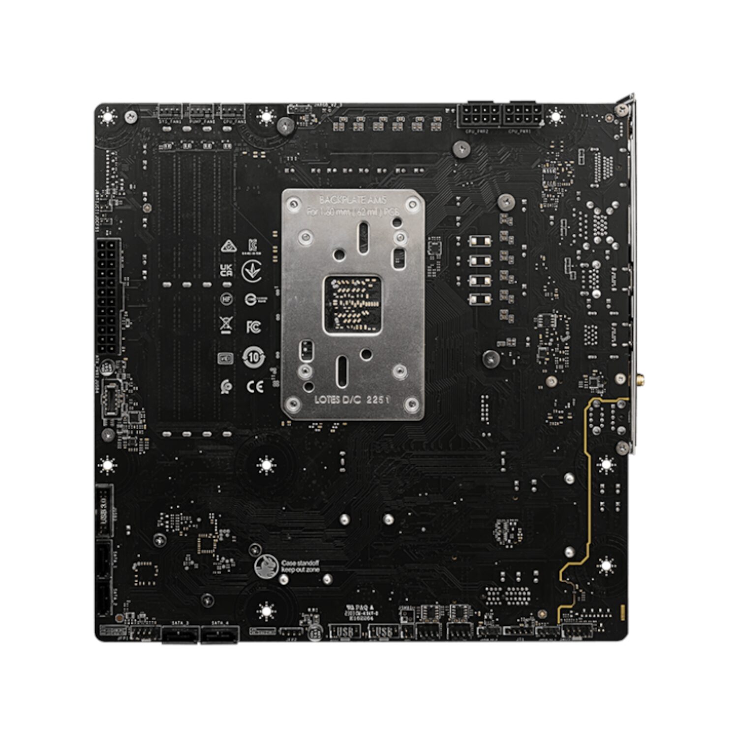 MSI B650M PROJECT ZERO MotherBoard - Image 3