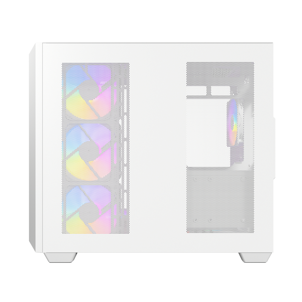 Antec C5 ARGB ATX DUAL Mid Tower Gaming Chassis White - Image 4