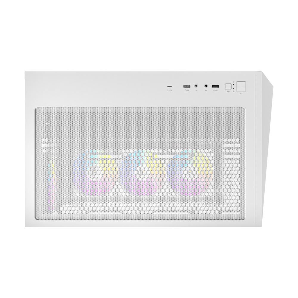 Antec C5 ARGB ATX DUAL Mid Tower Gaming Chassis White - Image 7