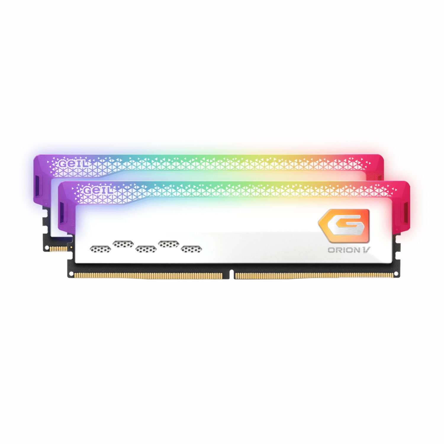 GeIL Orion 32GB Kit(2x16GB) 6000MHz RGB DDR5 RAM - White - Image 2