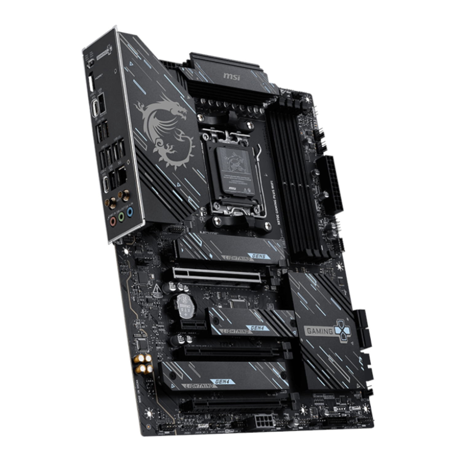 MSI X870E Gaming Plus WIFI AM5 ATX Gaming Motherboard - Image 4