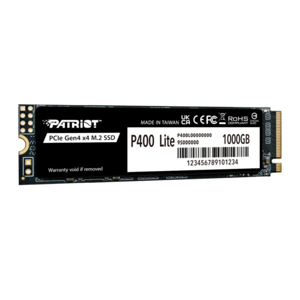 Patriot P400 Lite 1TB M.2 PCIe Gen 4 x4 NVMe SSD
