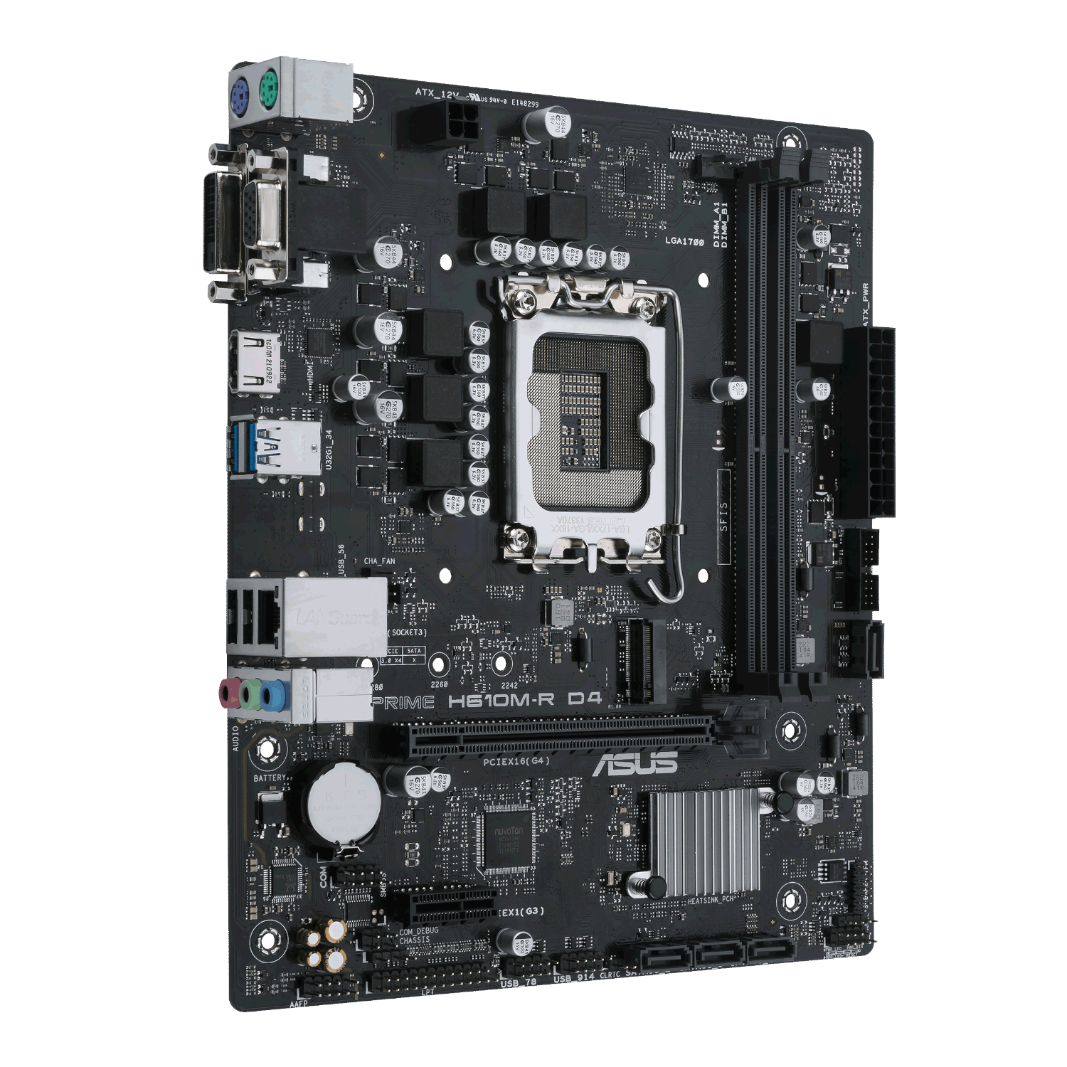 ASUS Prime H610M-R D4 LGA1700 M-ATX Motherboard - Image 3