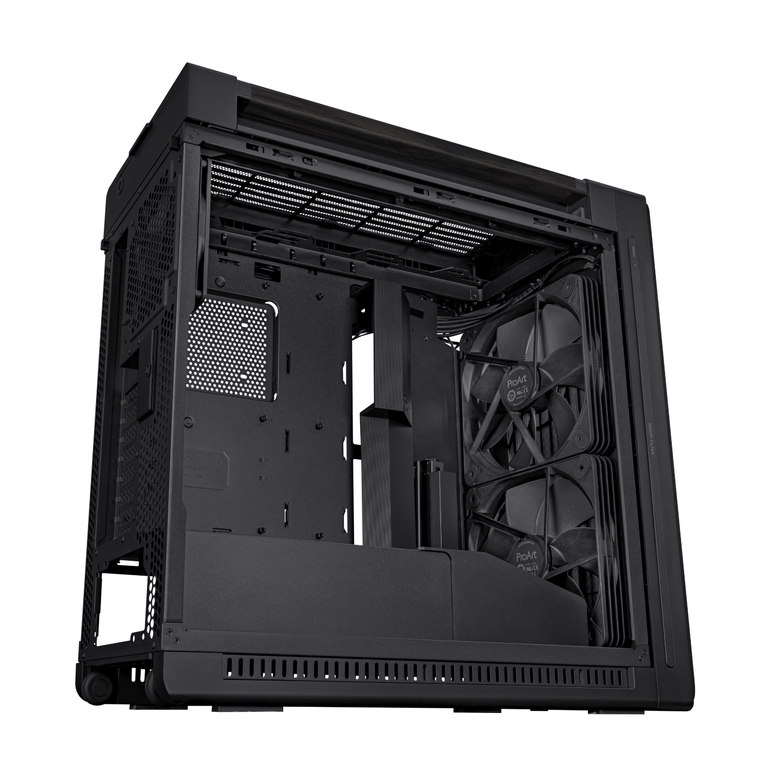 Asus ProArt PA602 Wood Edition Tempered Glass Panel - Black - Image 6
