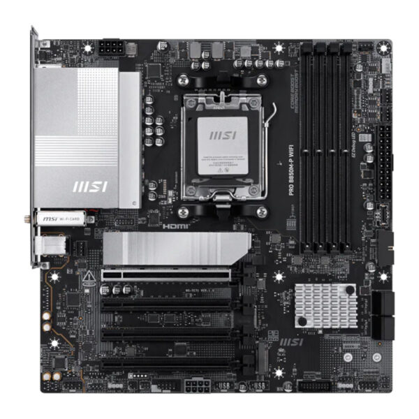 MSI PRO B850M-P WIFI AM5 mATX Motherboard