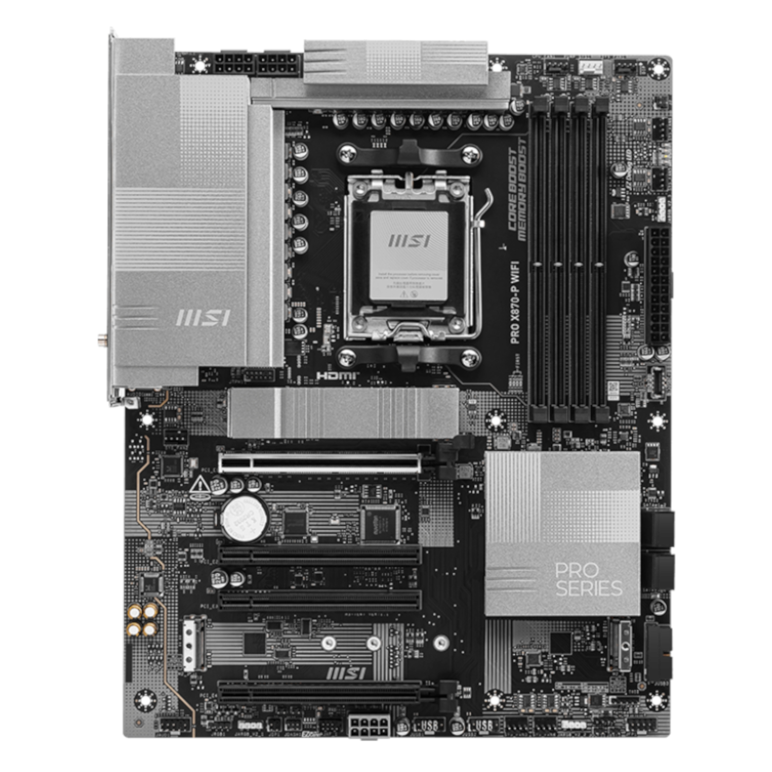 MSI PRO X870-P WIFI AM5 ATX DDR5 Motherboard - Image 2