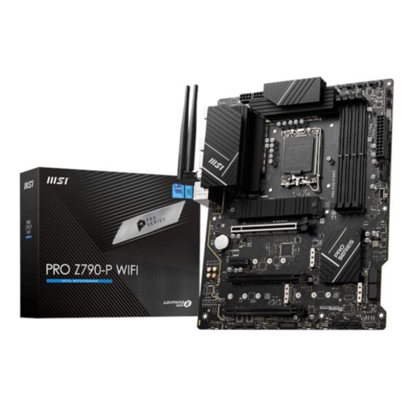 MSI PRO Z790-P WIFI Motherboard  Intel Z790, Wi-Fi 6E, DDR5, ATX