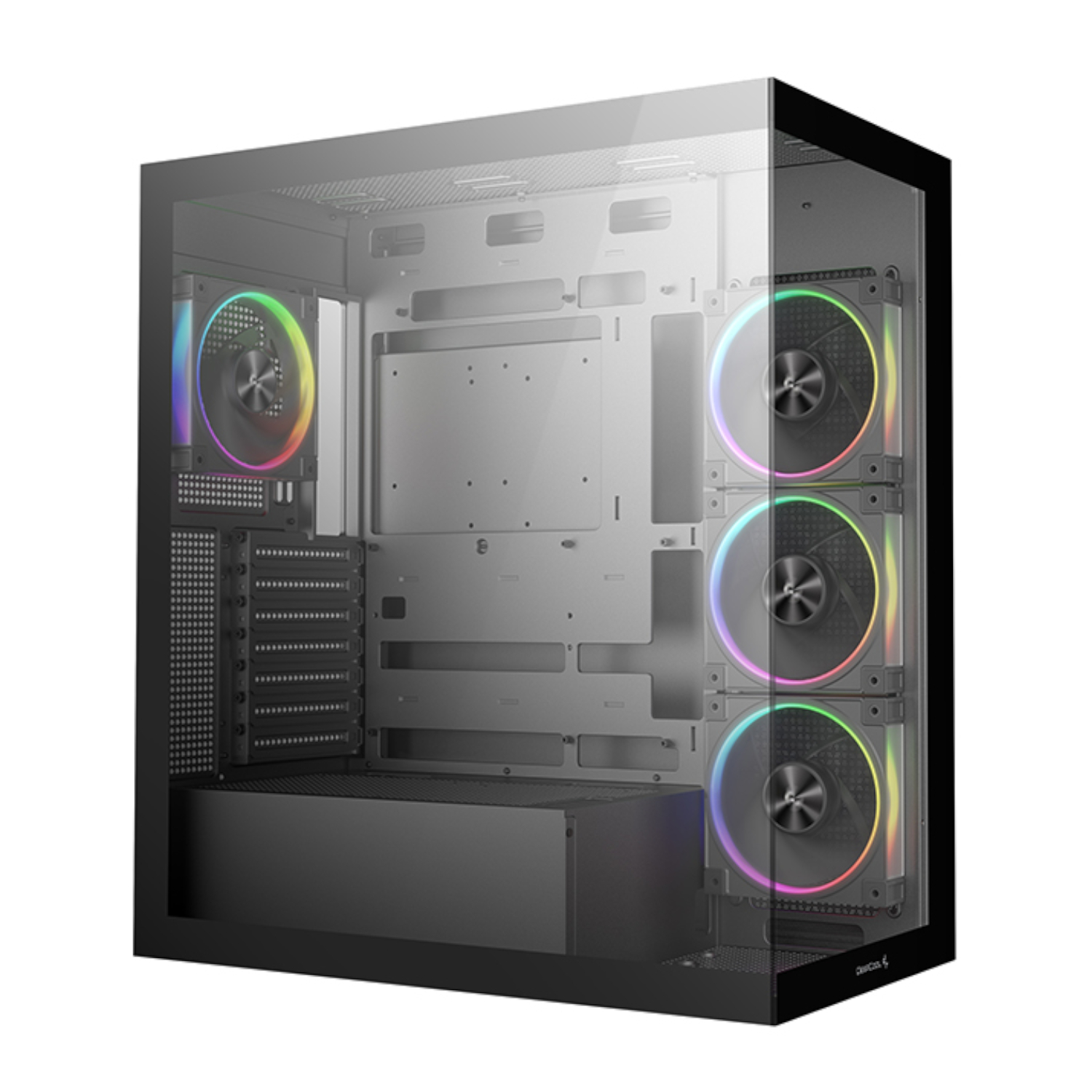DeepCool CG580 4F V2 ARGB ATX Gaming Chassis - Black - Image 2