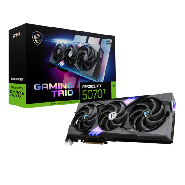 MSI GeForce RTX 5070 Ti 16G GAMING TRIO OC Graphics Card