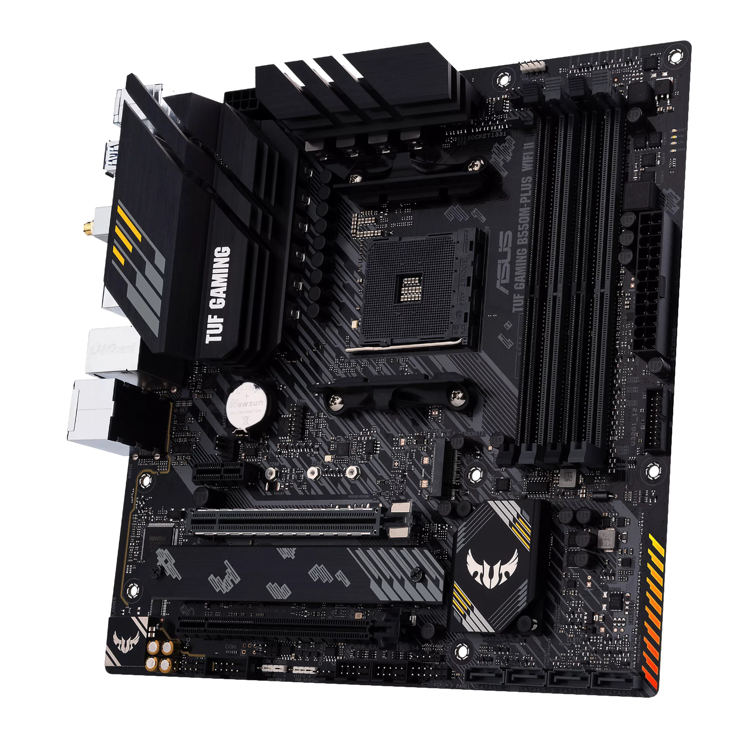 Asus TUF GAMING B550M-PLUS WIFI II mATX Gaming Motherboard - Image 4